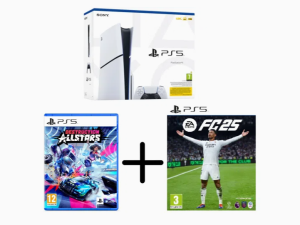 PlayStation 5 Slim D ch + EA Sports FC 25 PS5 + gratis Destruction AllStars PS5